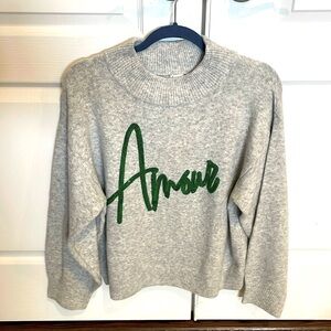 EUC a new day sweater, large